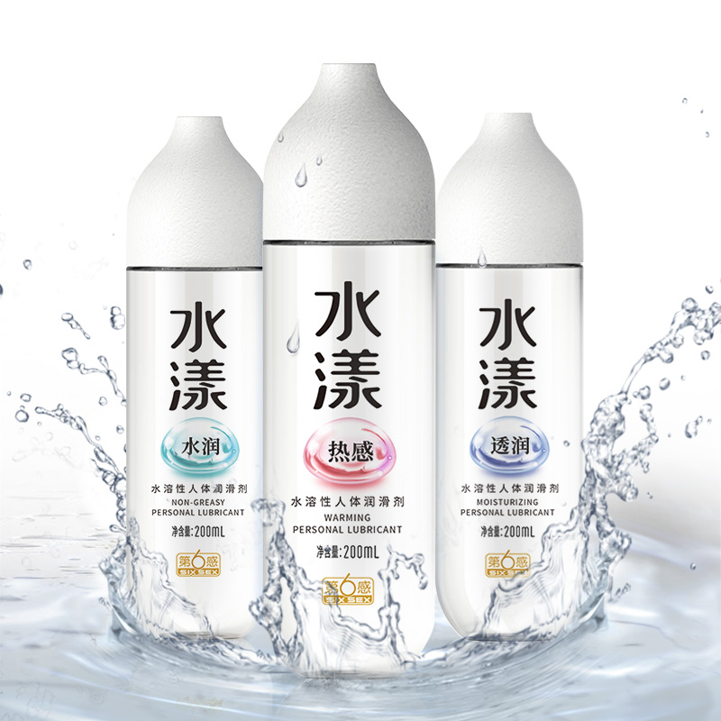 第六感 水漾润滑剂 热感200ml   清爽配方，质地轻盈爽滑不粘腻