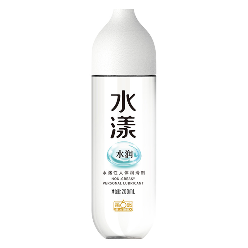 第六感 水漾润滑剂 水润200ml   清爽配方，质地轻盈爽滑不粘腻